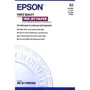 EPSON PAPEL PHOTO QUALITY A3 105G 100-PACK C13S041068